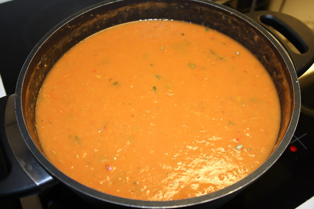 Tomatsuppe med mascarpone