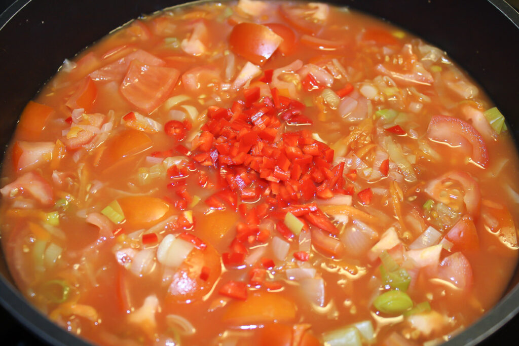Tomatsuppe med mascarpone