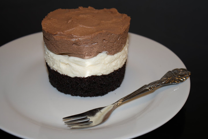 Triple Chocolate Mousse dessert
