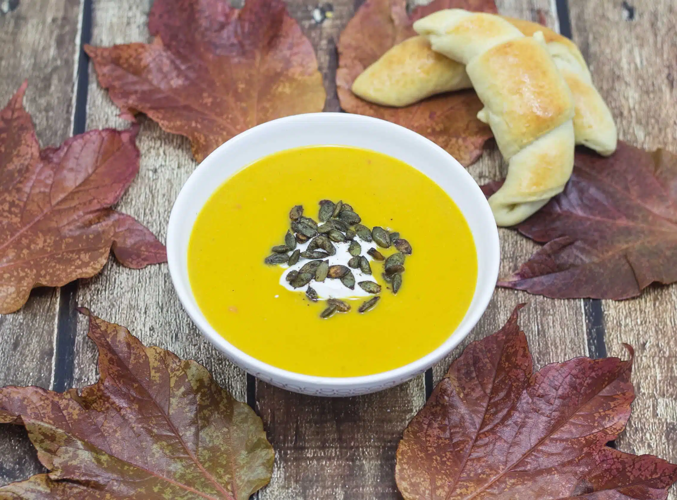 Hokkaidosuppe græskarsuppe - suppe med græskar
