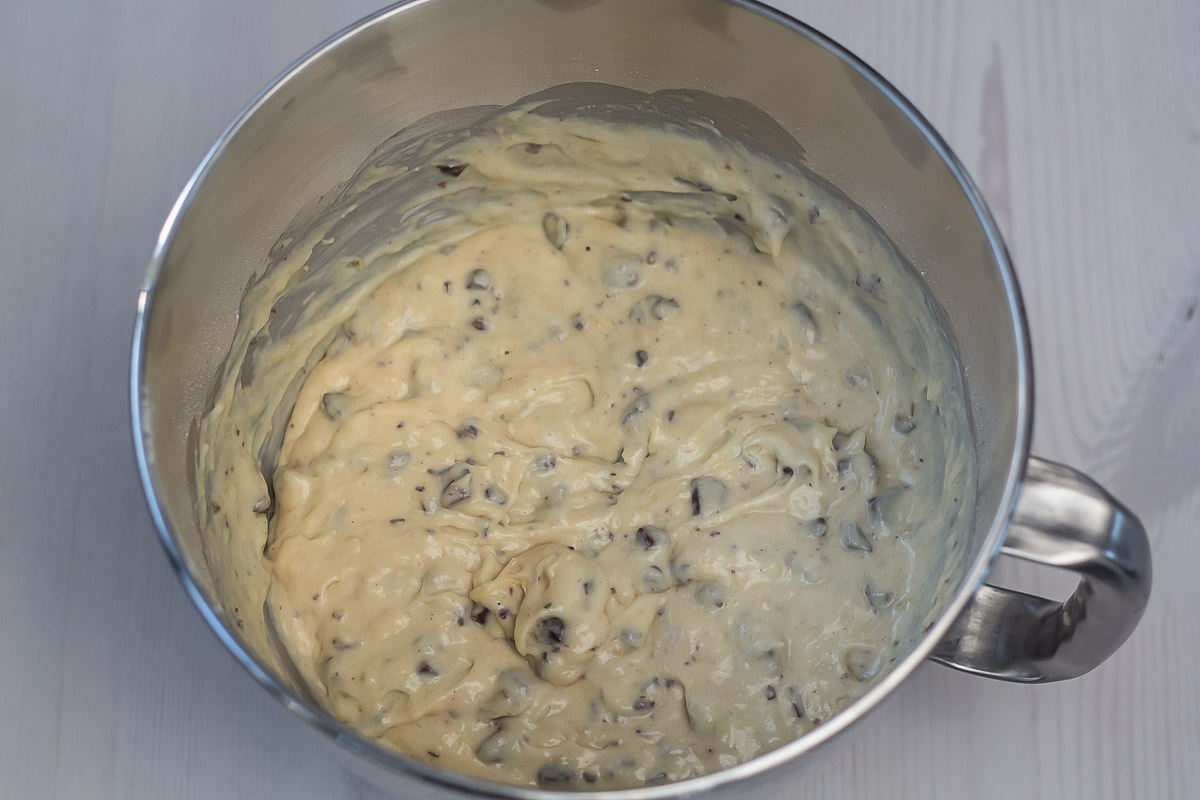 Bananmuffins med chokoladestykker