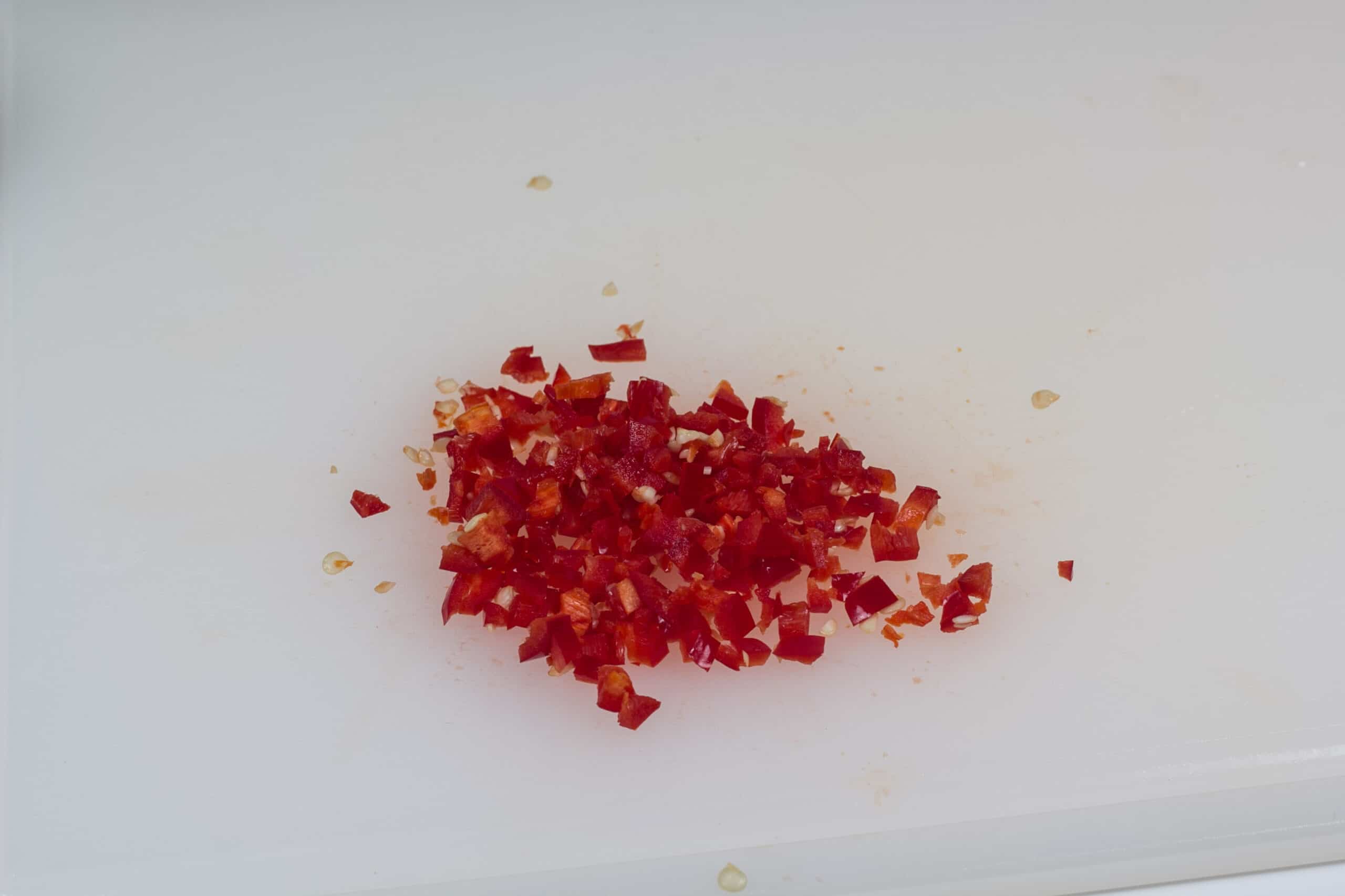 Hakket rød chili