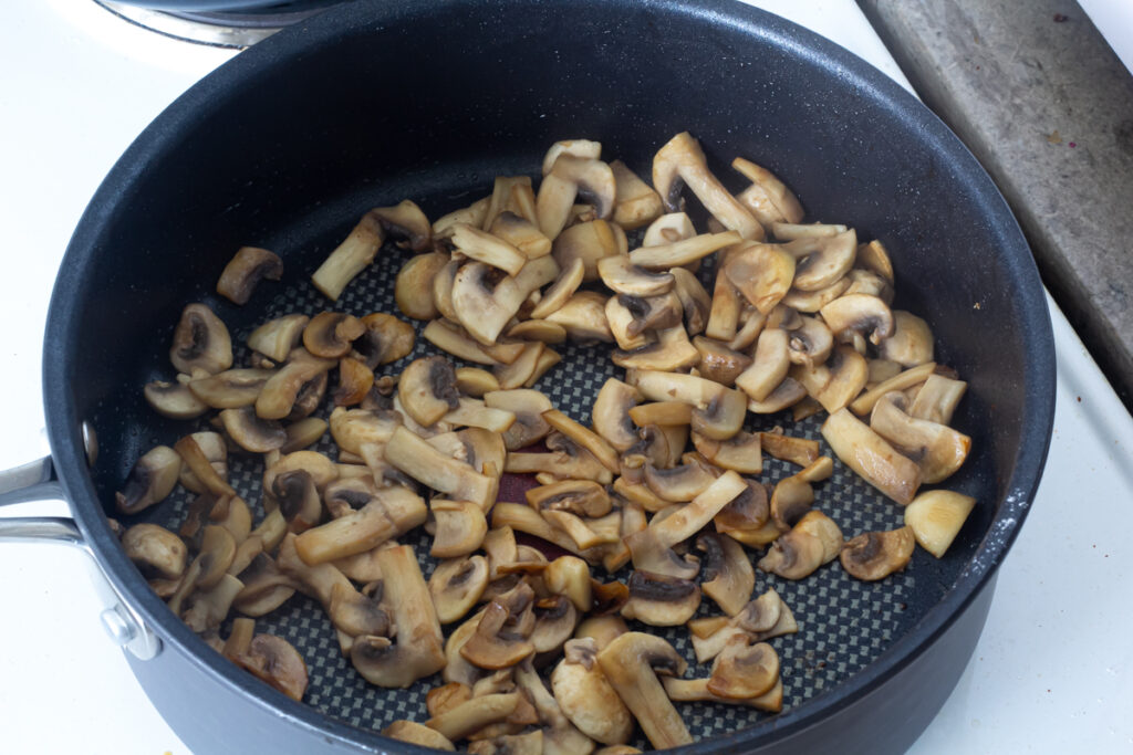 Champignon på pande