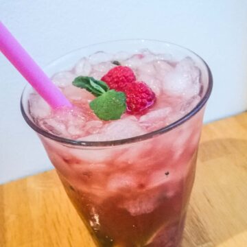 Hindbærmojito