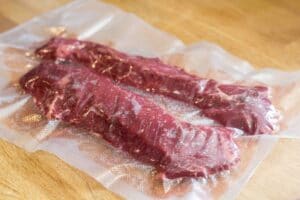 Bouef Onglet sous vide