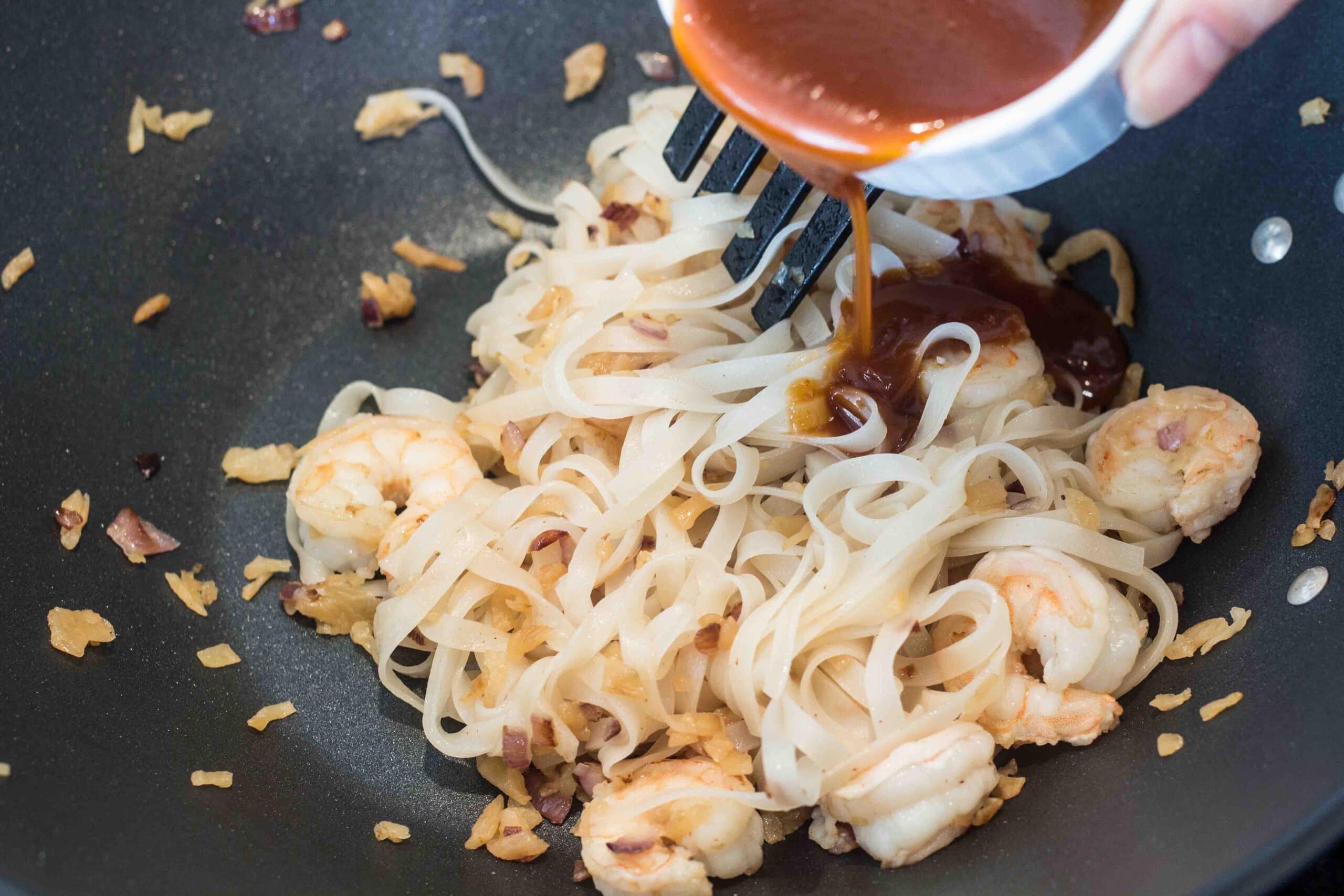 Pad Thai med rejer