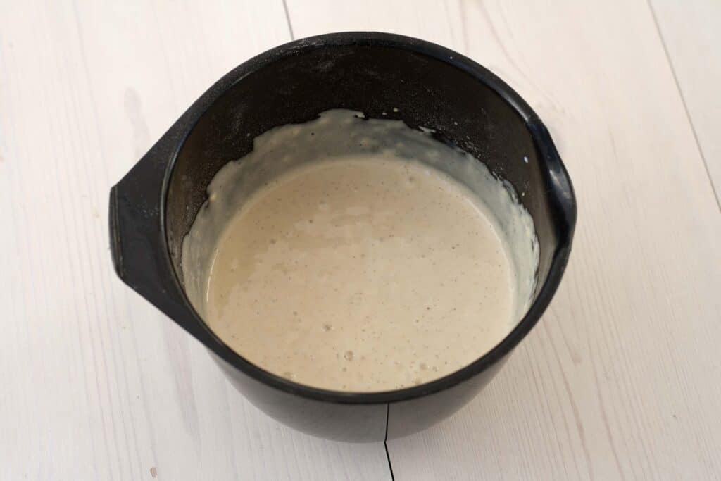 Dej til luftige æbleskiver med kærnemælk
