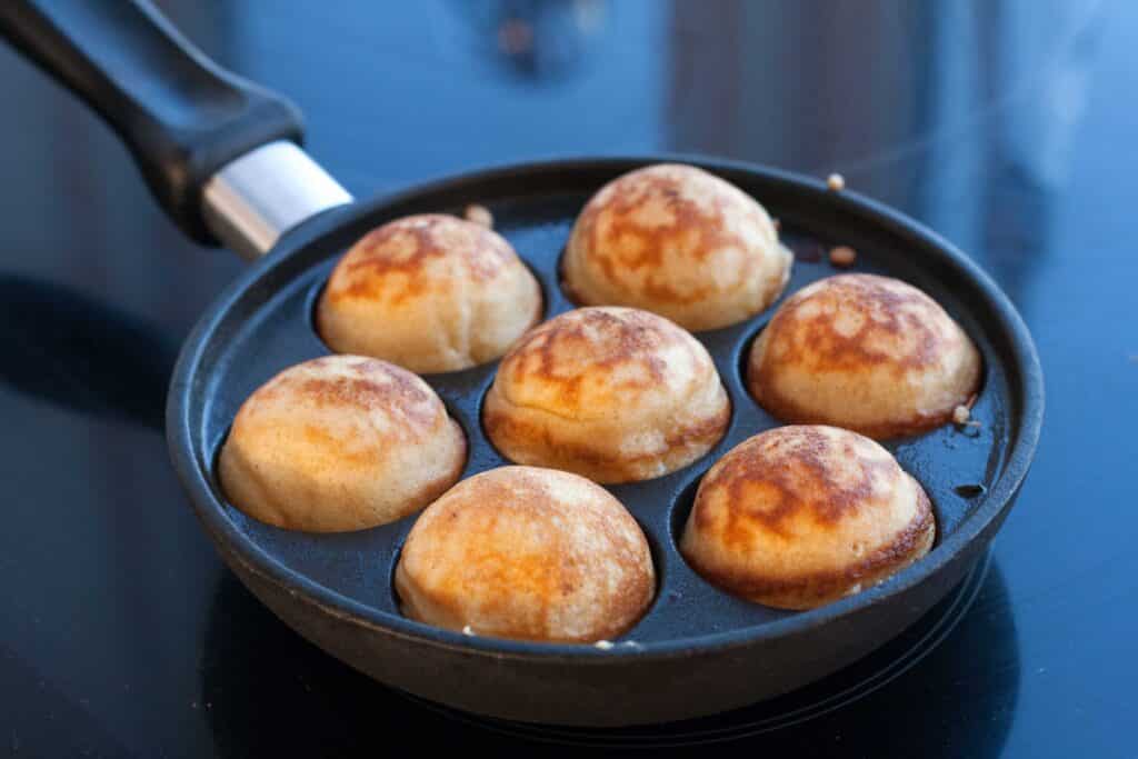 Æbleskiver med kærnemælk