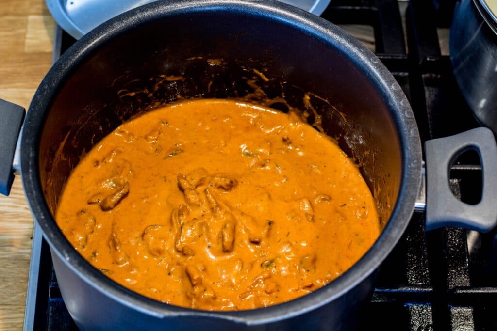 Bøf Stroganoff Bøf Stroganoff
