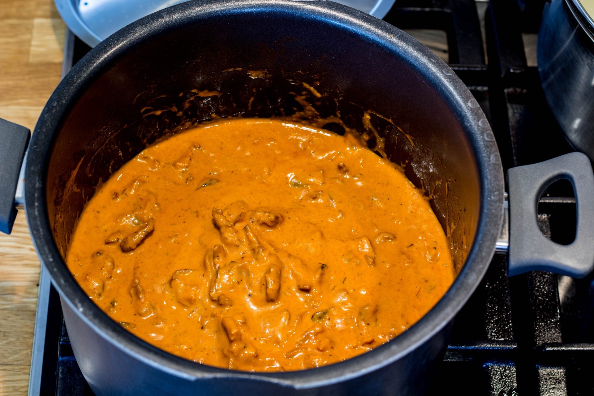 Bøf Stroganoff gryderet