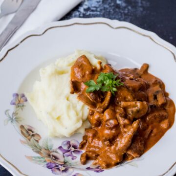 Bøf Stroganoff