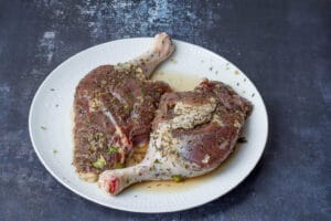 Confit de Canard Confiterede andelår pulled duck