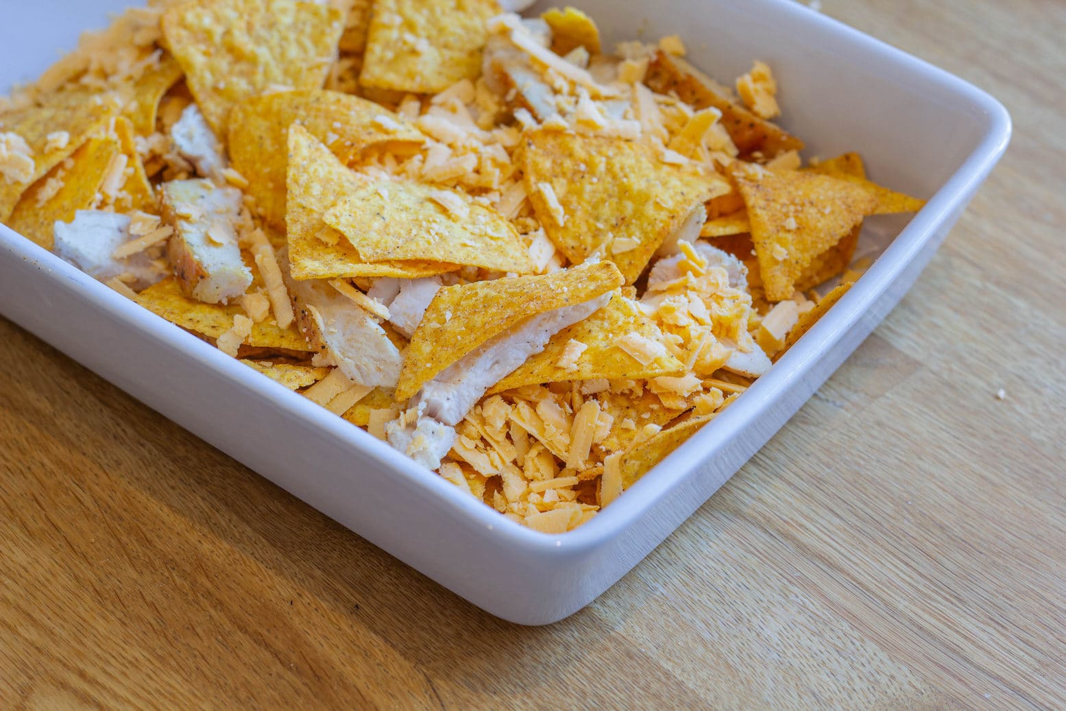 Hælde leder Stereotype Nachos med kylling og ost | Nem opskrift på nachos i ovn