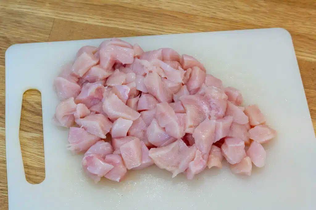 Kyllingefilet i tern