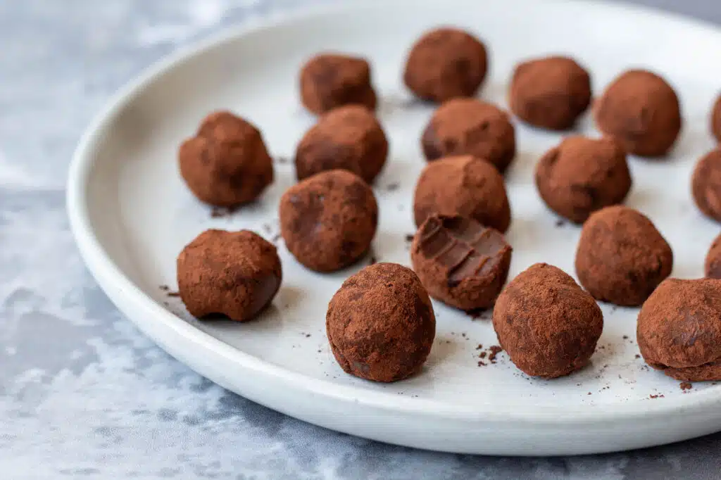 Chokoladetrøfler med Baileys