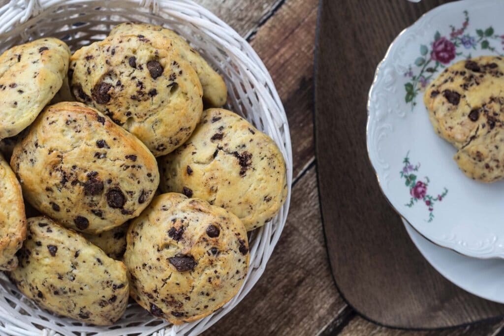 Chokoladescones - Scones med chokolade