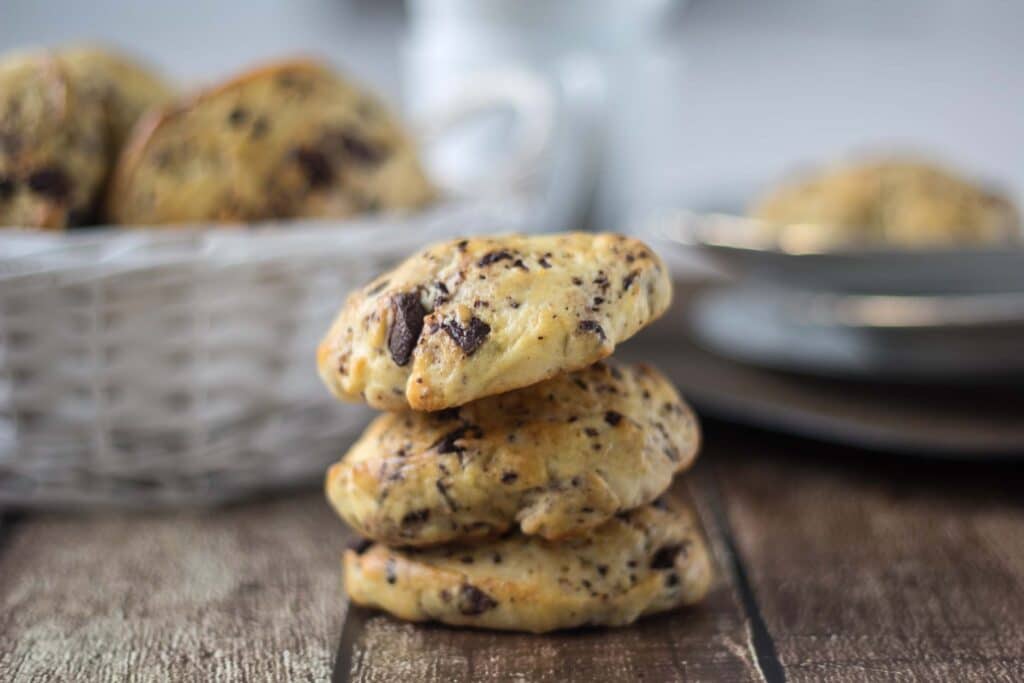 Chokoladescones - scones med chokolade