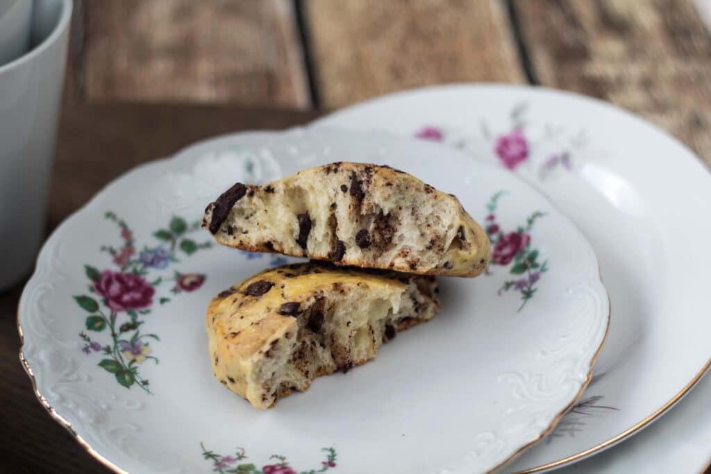 Chokoladescones