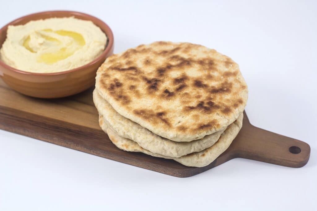 Fladbrød med bagepulver