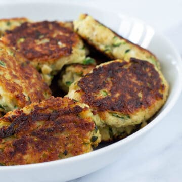 Squashfrikadeller vegetarfrikadeller vegetariske frikadeller