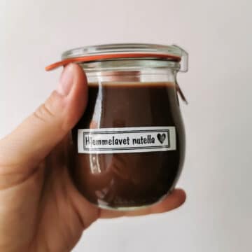 Hjemmelavet nutella