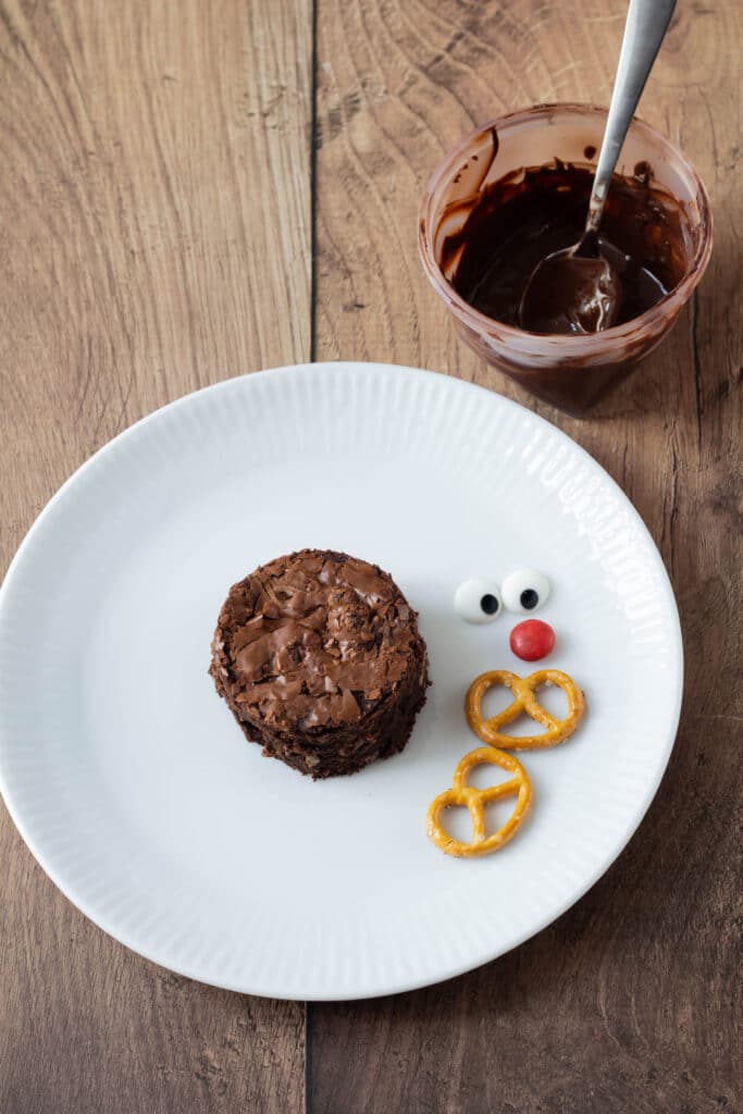 Julebrownie rensdyr