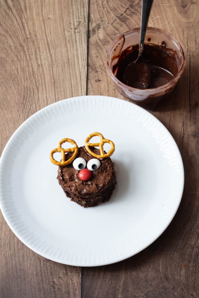 Rensdyrbrownies julebrownies