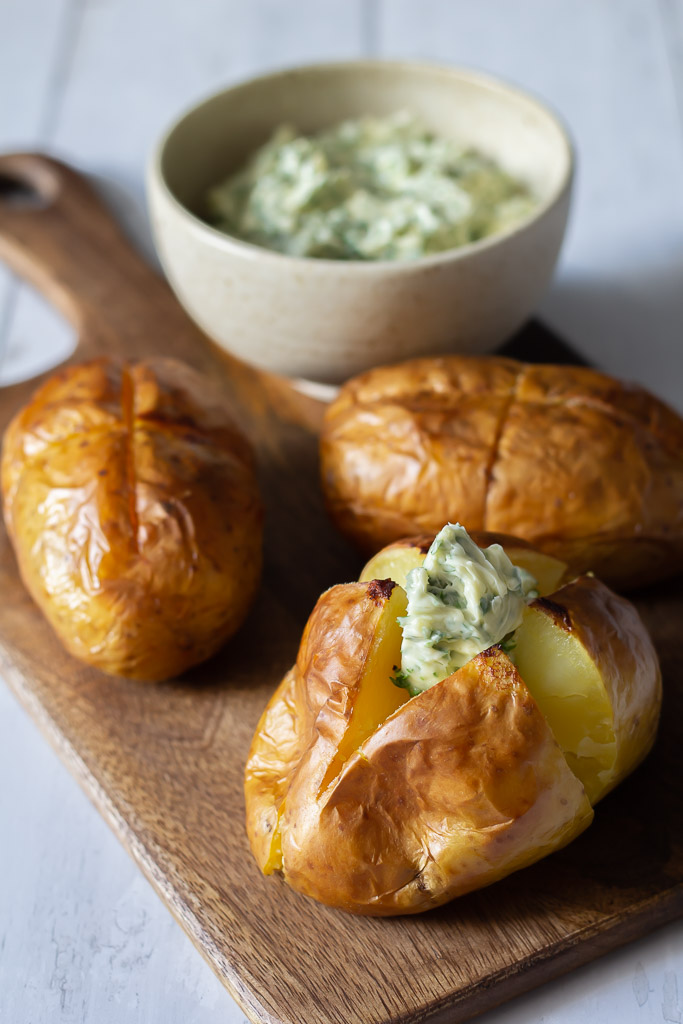 Bagekartofler opskrift