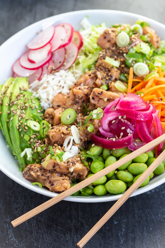 Poke bowl med laks