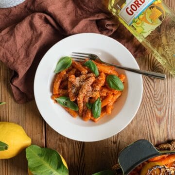 Gordon Lemon Gin Pasta