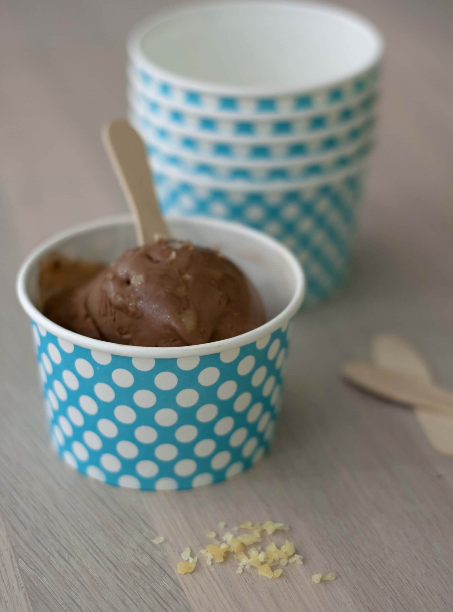Blød og skøn chokoladeis