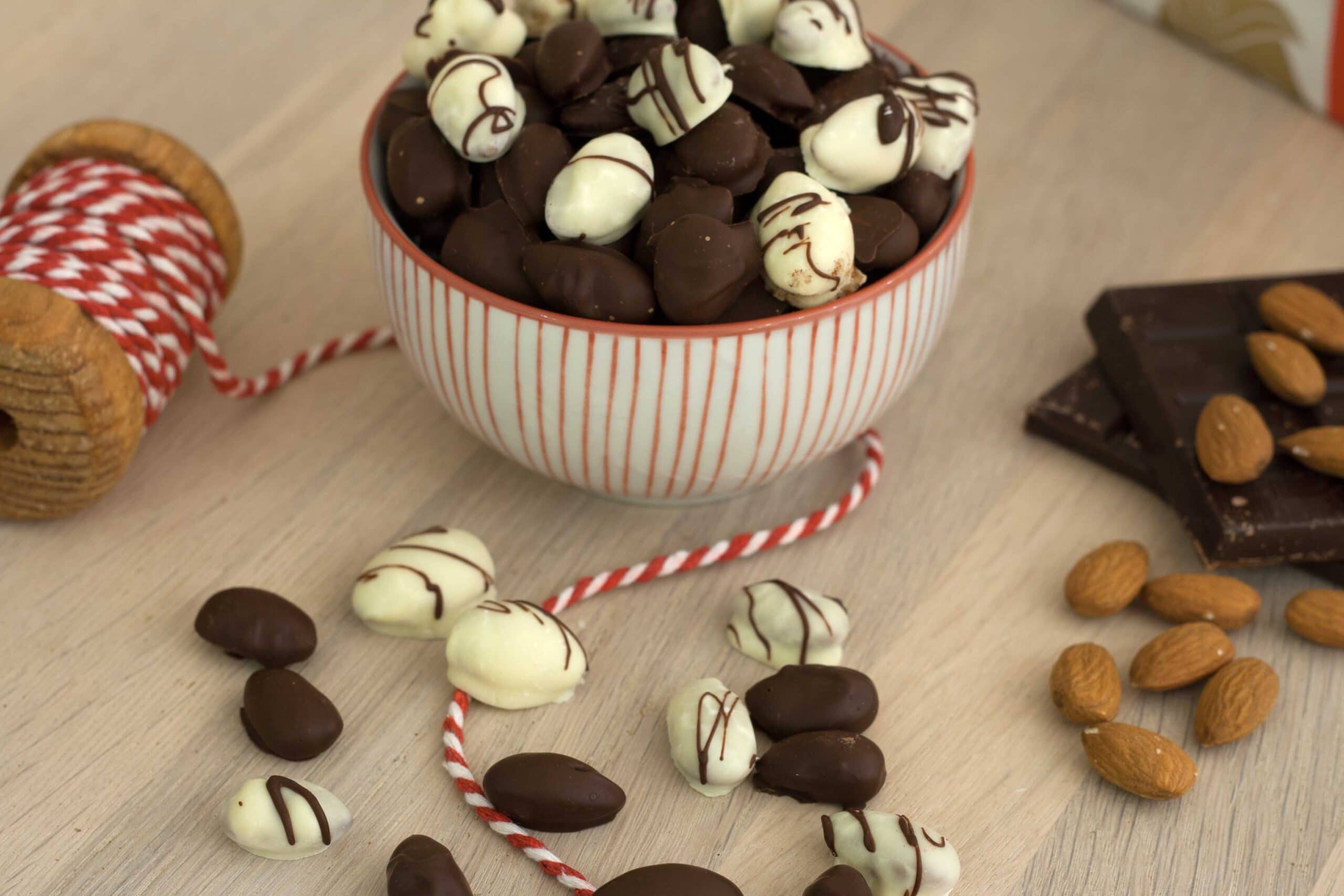 Ristede chokolademandler