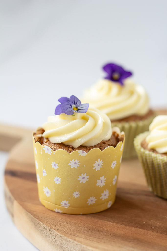 Muffins med gulerødder