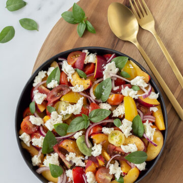 Tomatsalat med nektarin