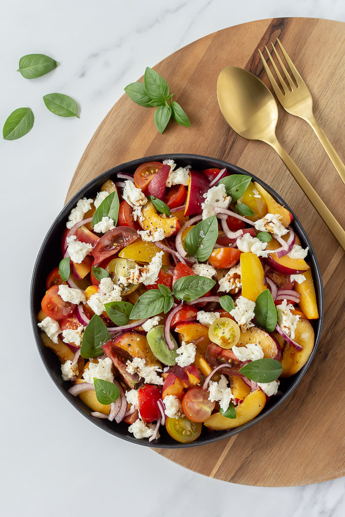Tomatsalat med nektariner