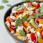Sommer salat Tomatsalat med nektariner
