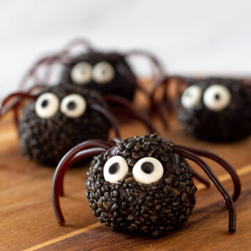 Halloween romkugler edderkopper