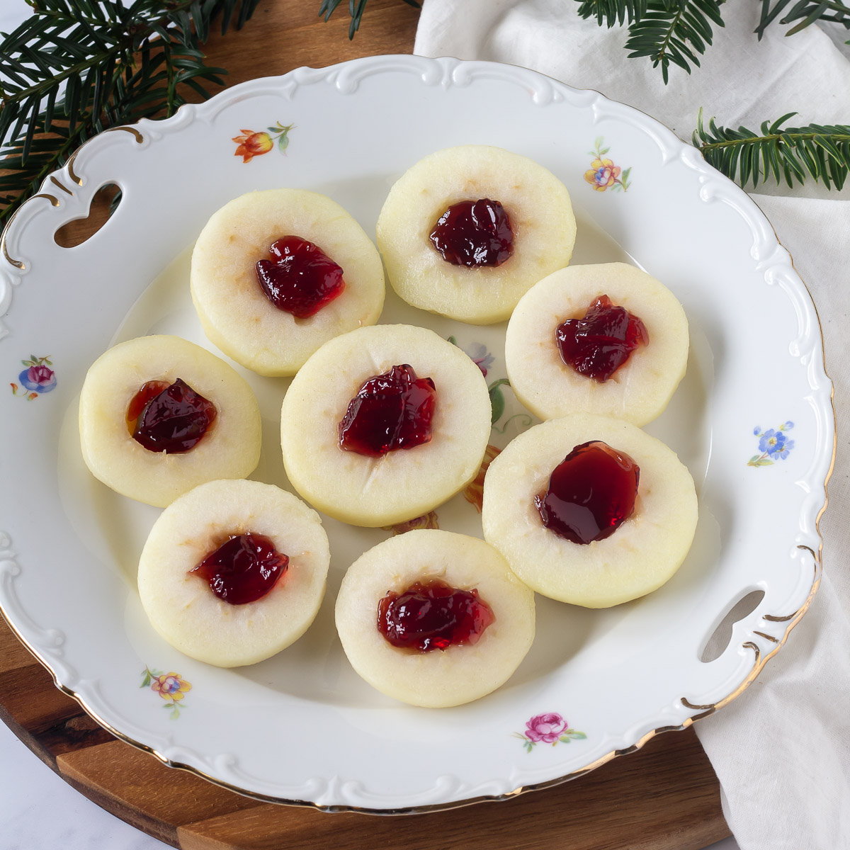 Æbler med gelé