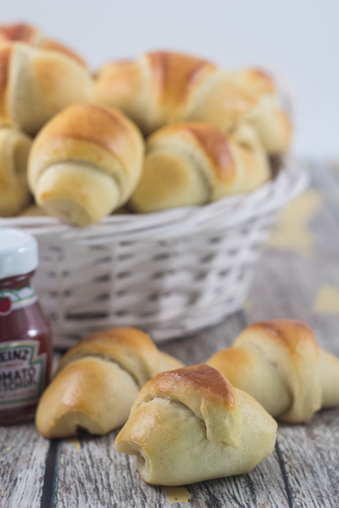 Mini pølsehorn