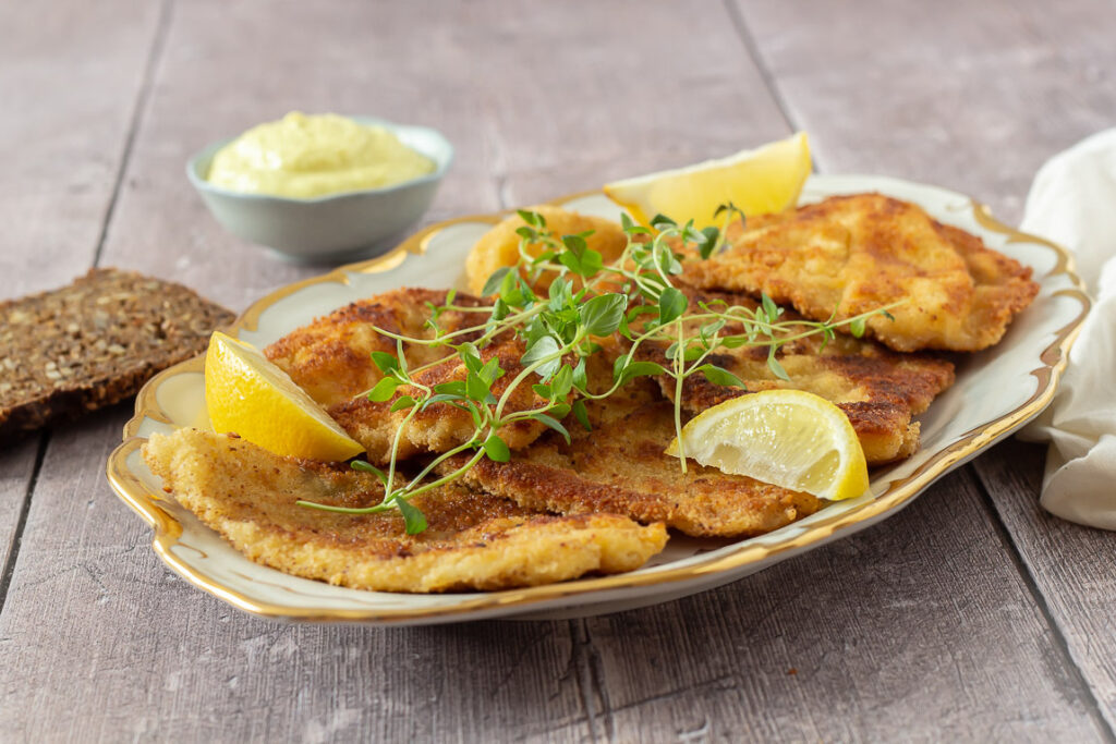 Fiskefilet paneret roedspaettefileter
