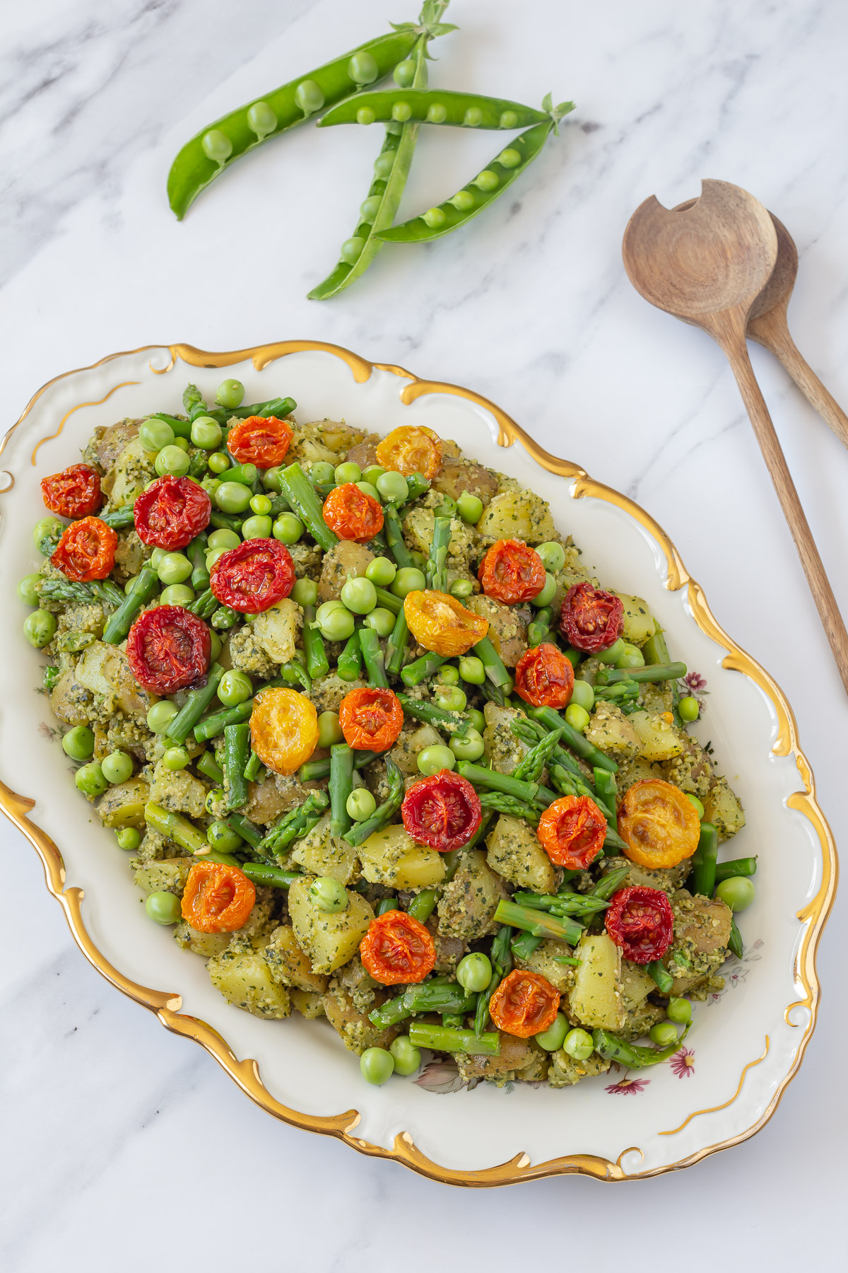 Kartoffelsalat med pesto