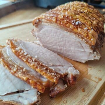 Flaeskesteg i airfryer