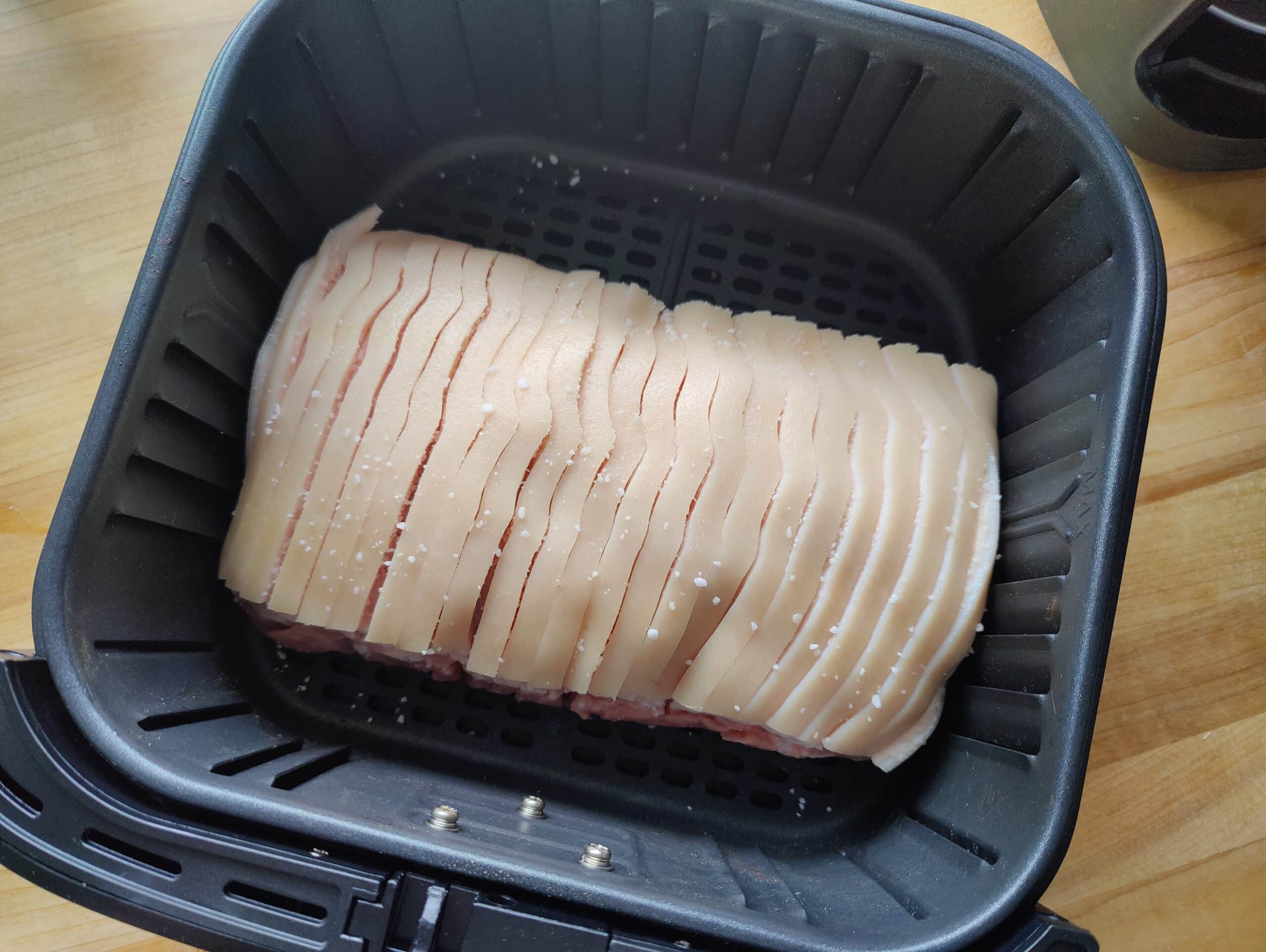 Flaeskesteg i airfryer