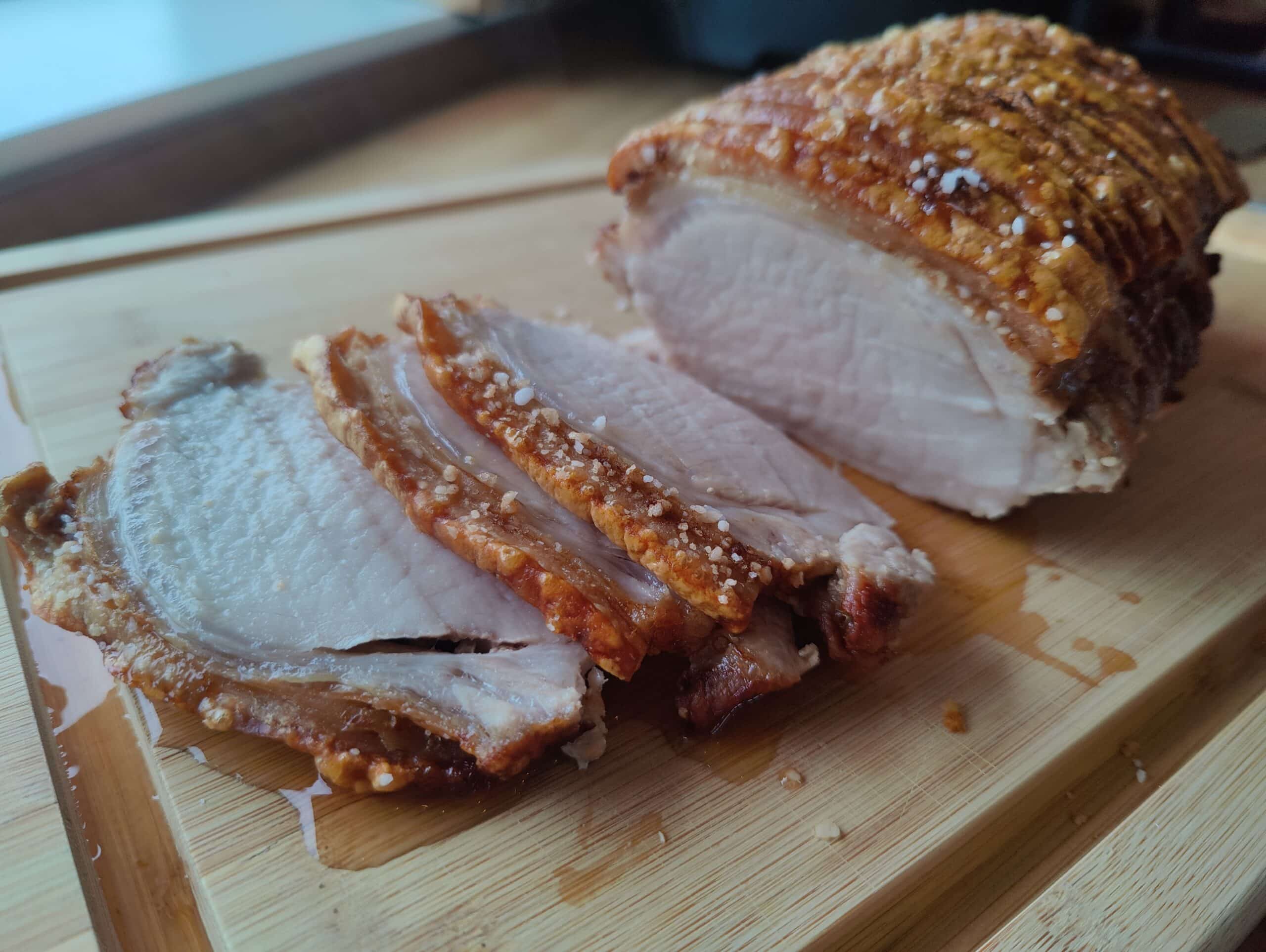 Flaeskesteg i airfryer