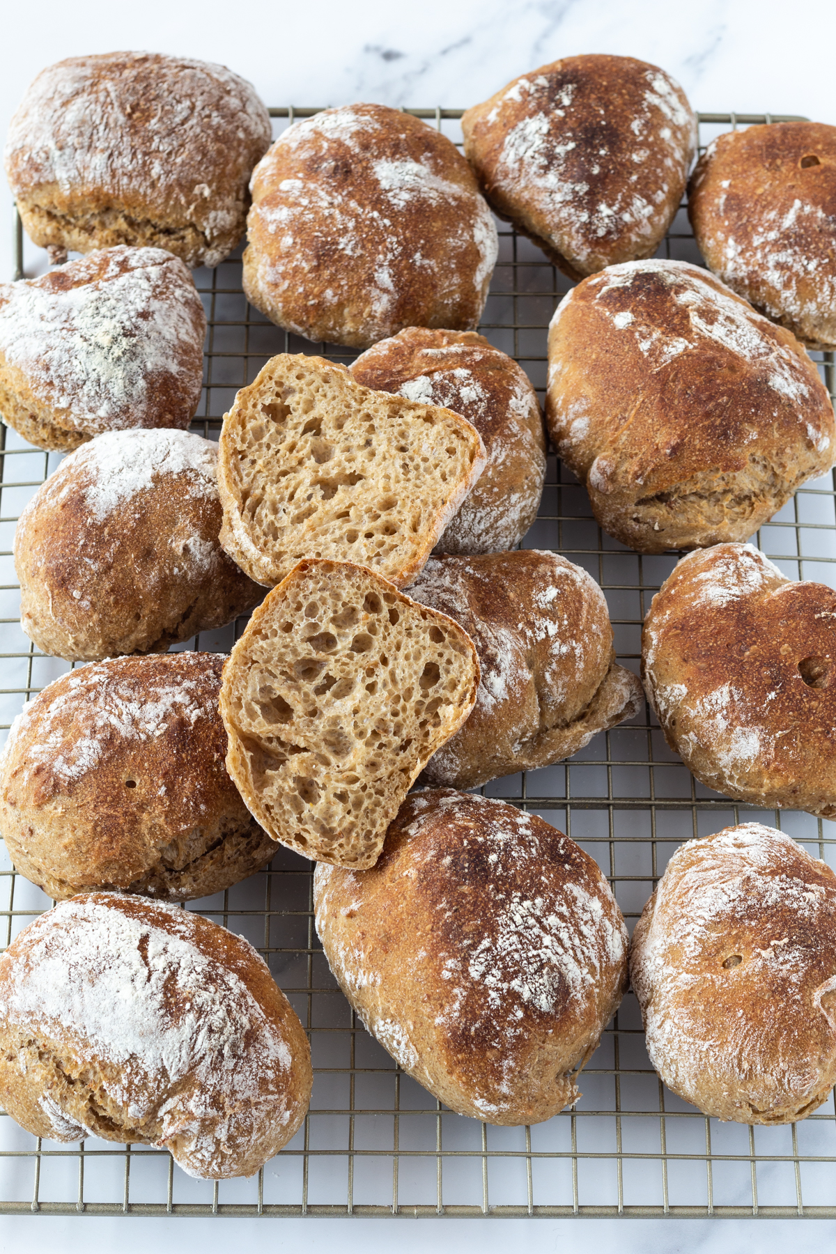 Boller med øllebrød