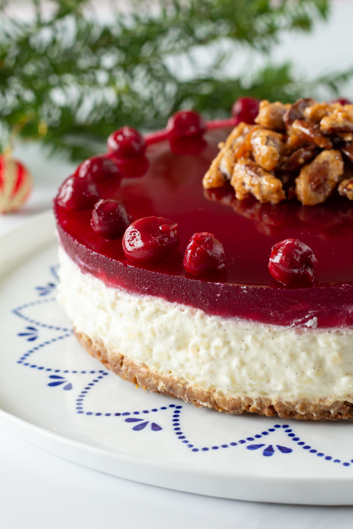Risalamande cheesecake ()
