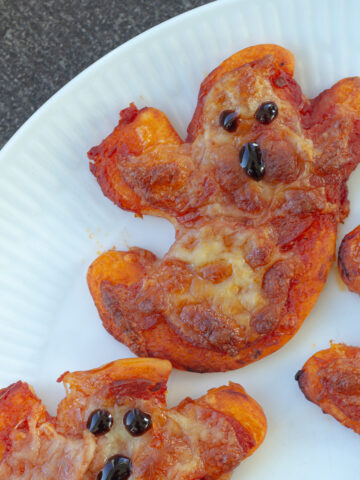 Halloween pizza