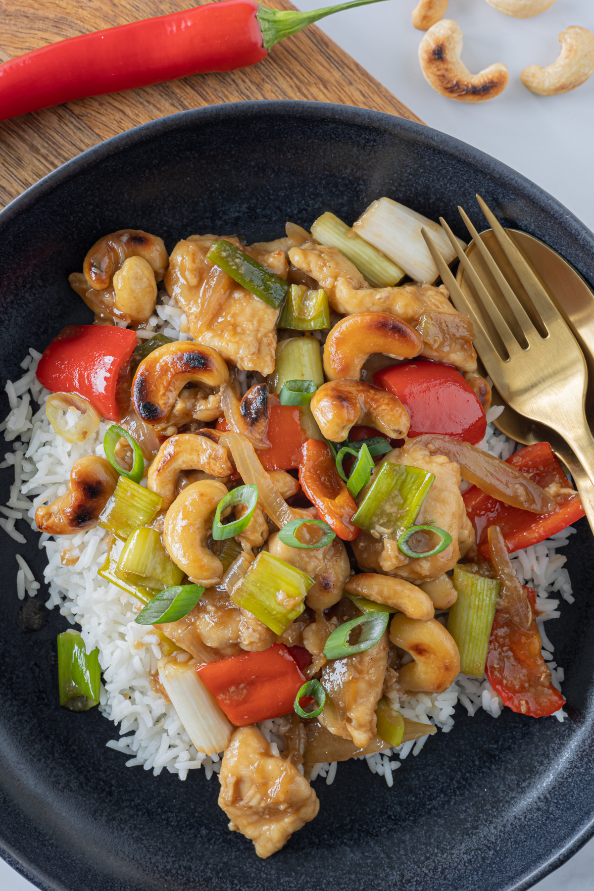 Cashew chicken