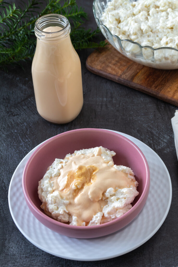 Risalamande med karamelsauce ()