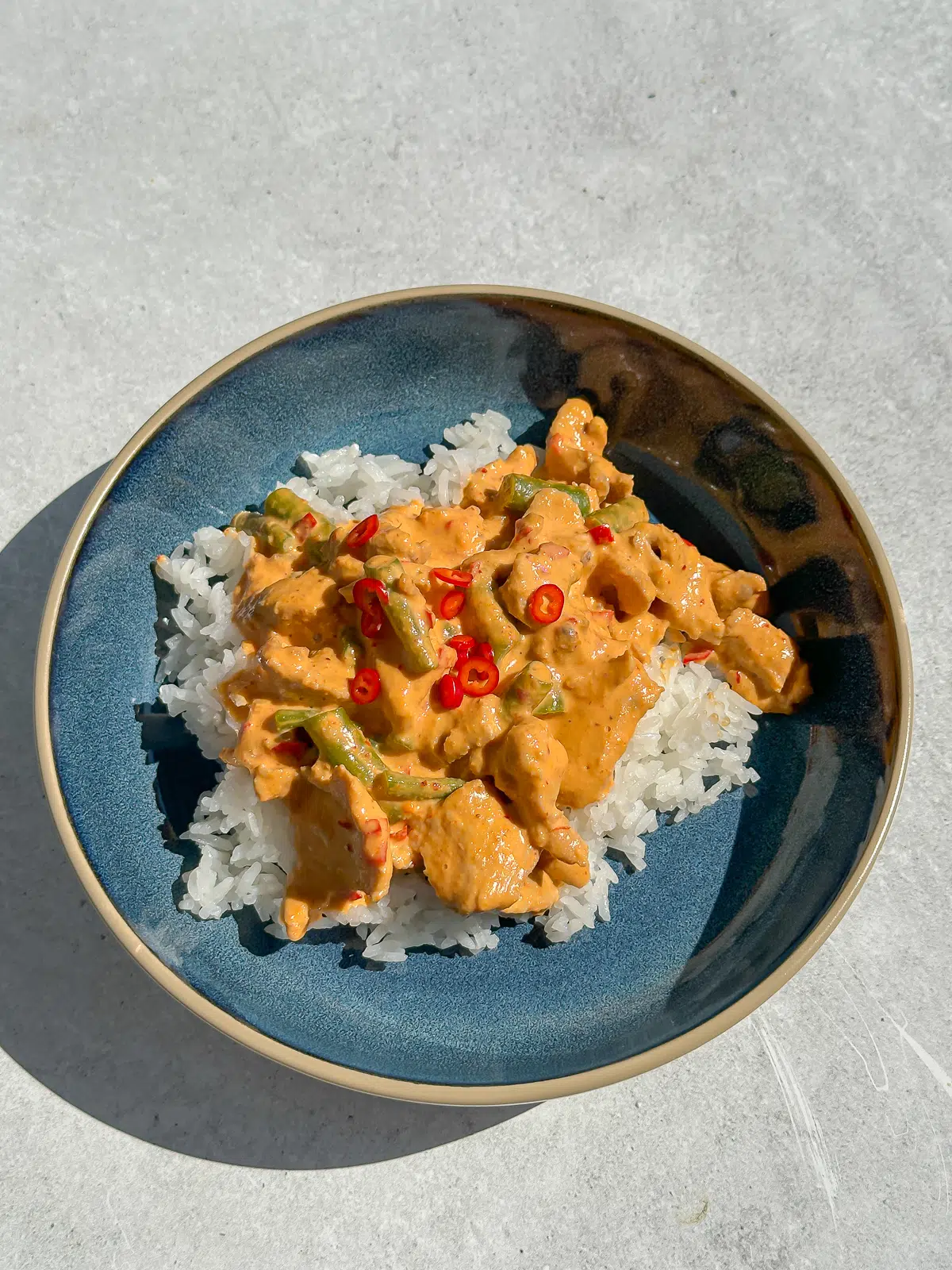 Panang Moo Panang karry med svinekød ()